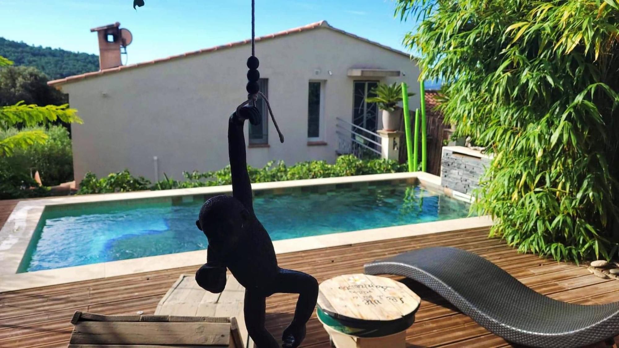 Logement De Charme Avec Piscine Et Jacuzzi Carnoules  Dış mekan fotoğraf